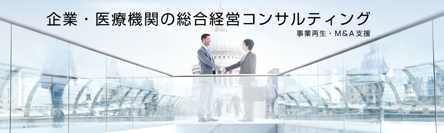 企業・医療機関の総合経営コンサルティング